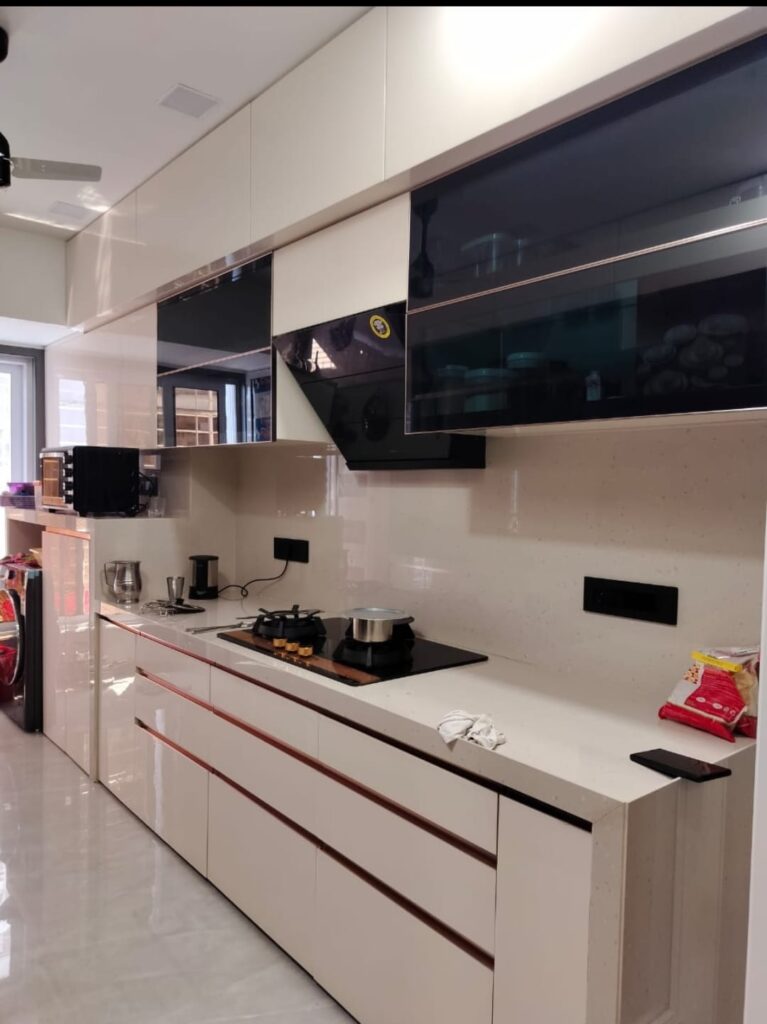 modular kitchen work